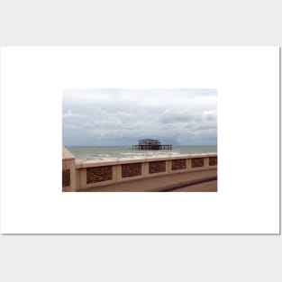 West Pier in Brighton Posters and Art